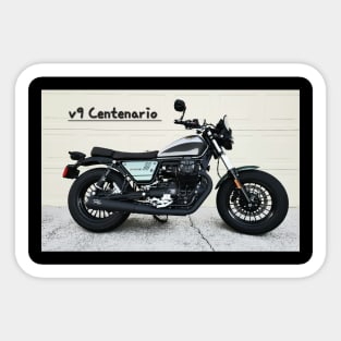 Moto Guzzi v9 Bobber Centenario Sticker